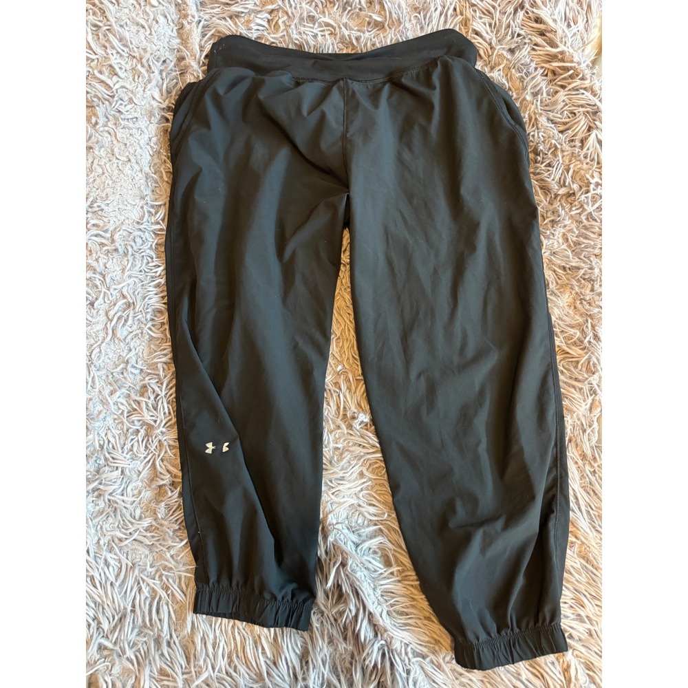 Under Armour Womens Black Active Joggers Training Pants Size Small SM/P/CH